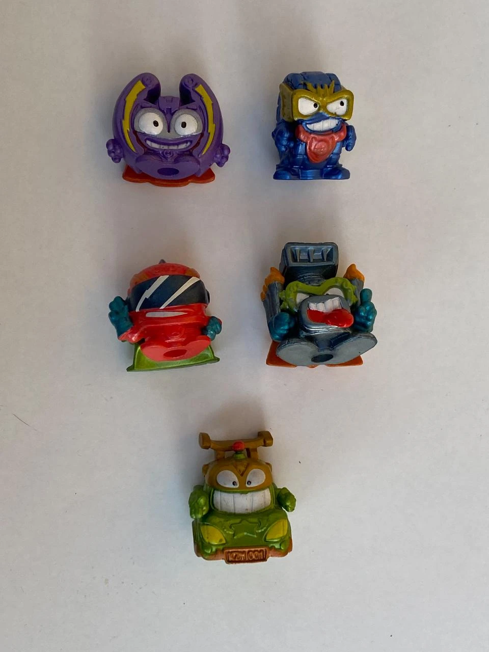 Lote de las  5 figuras Superzings serie 6 Speed Patrol